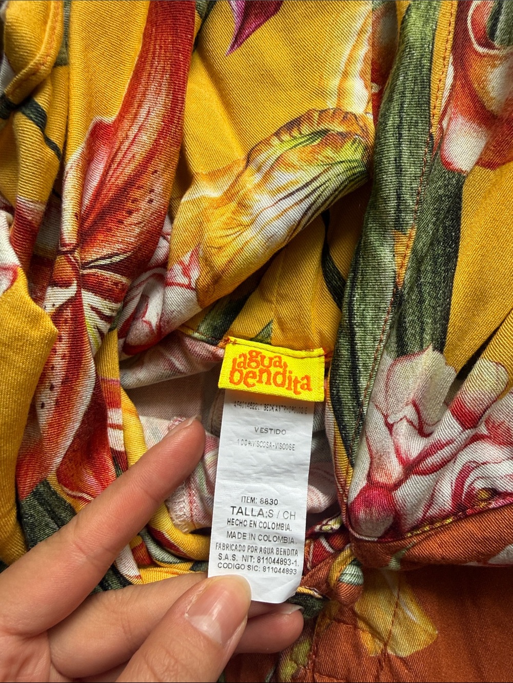 Agua Bendita Beck maxi dress - Picture 2 of 7